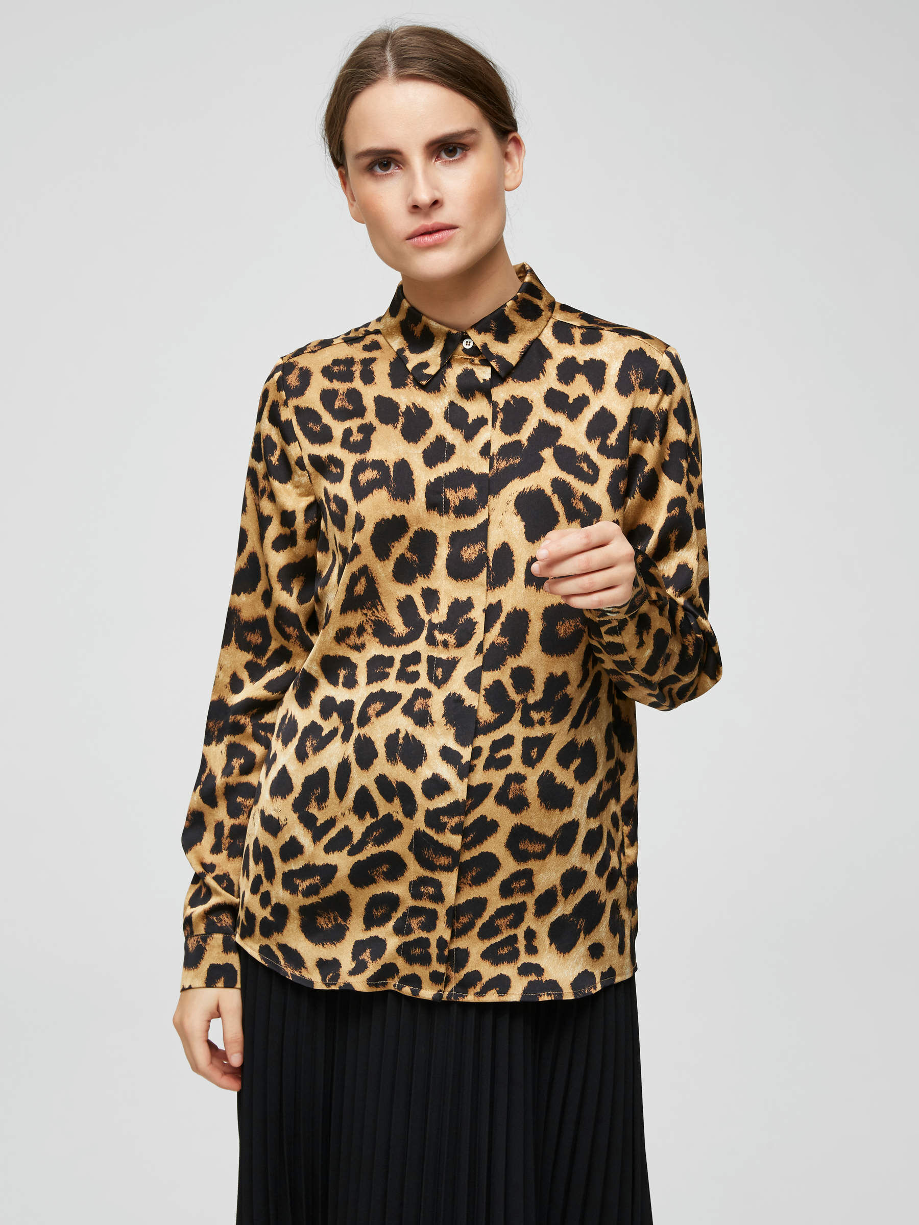 Selected femme leopard dress on sale