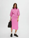 Selected KNITTED MIDI SKIRT, Cyclamen, highres - 16088341_Cyclamen_008.jpg