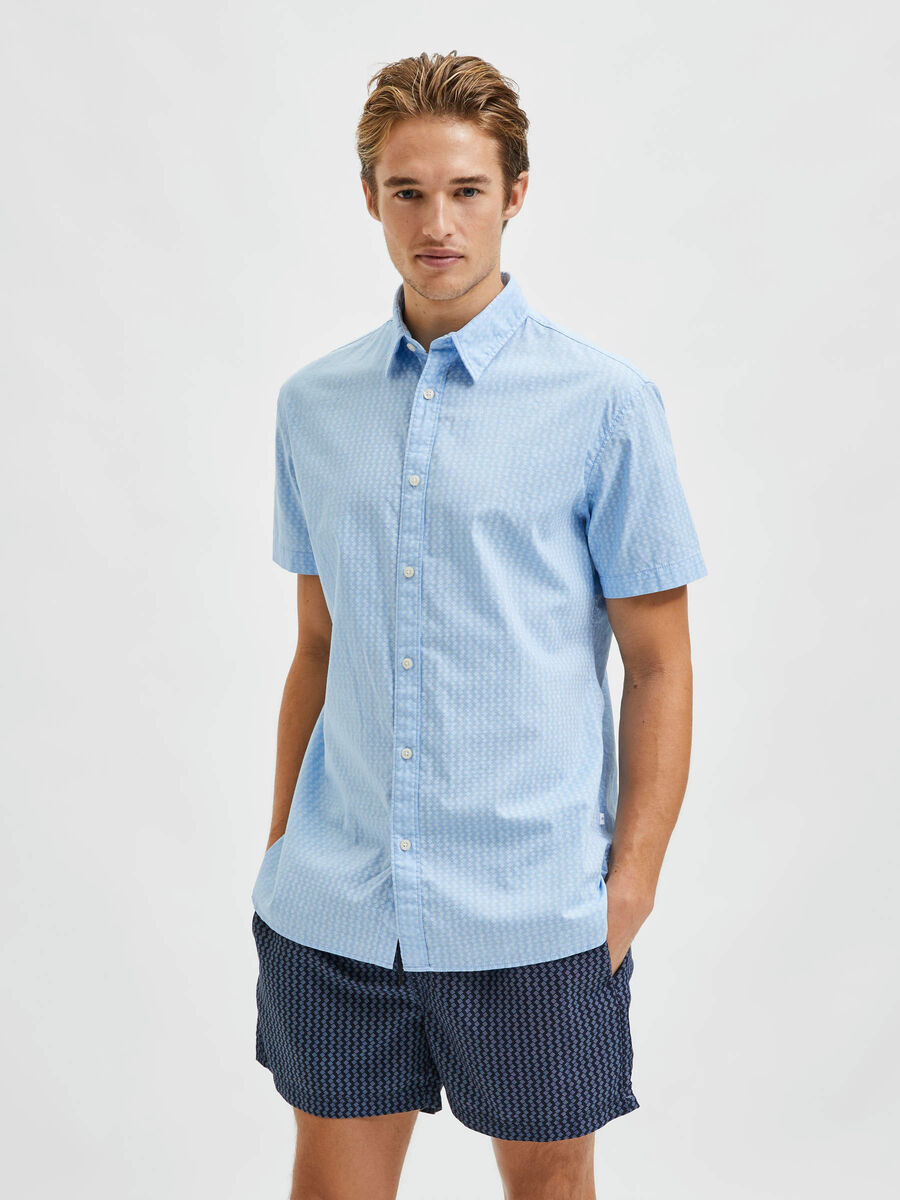 Selected SLIM FIT SHIRT, Light Blue, highres - 16083616_LightBlue_918253_003.jpg