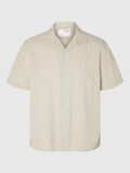 Selected SHORT-SLEEVED SHIRT, Pure Cashmere, highres - 16092978_PureCashmere_001.jpg