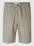 Selected REGULAR FIT SHORTS, Pure Cashmere, highres - 16092722_PureCashmere_001.jpg