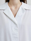 Selected ORGANIC COTTON A-LINE SHIRT, Bright White, highres - 16078970_BrightWhite_006.jpg