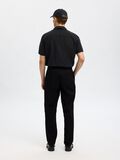 Selected 190 REGULAR FIT TAPERED FIT BROEK, Black, highres - 16094570_Black_004.jpg