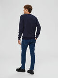 Selected ORGANIC COTTON - JUMPER, Maritime Blue, highres - 16071999_MaritimeBlue_734445_004.jpg