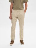 Selected COUPE SLIM PANTALON, Oatmeal, highres - 16088234_Oatmeal_003.jpg