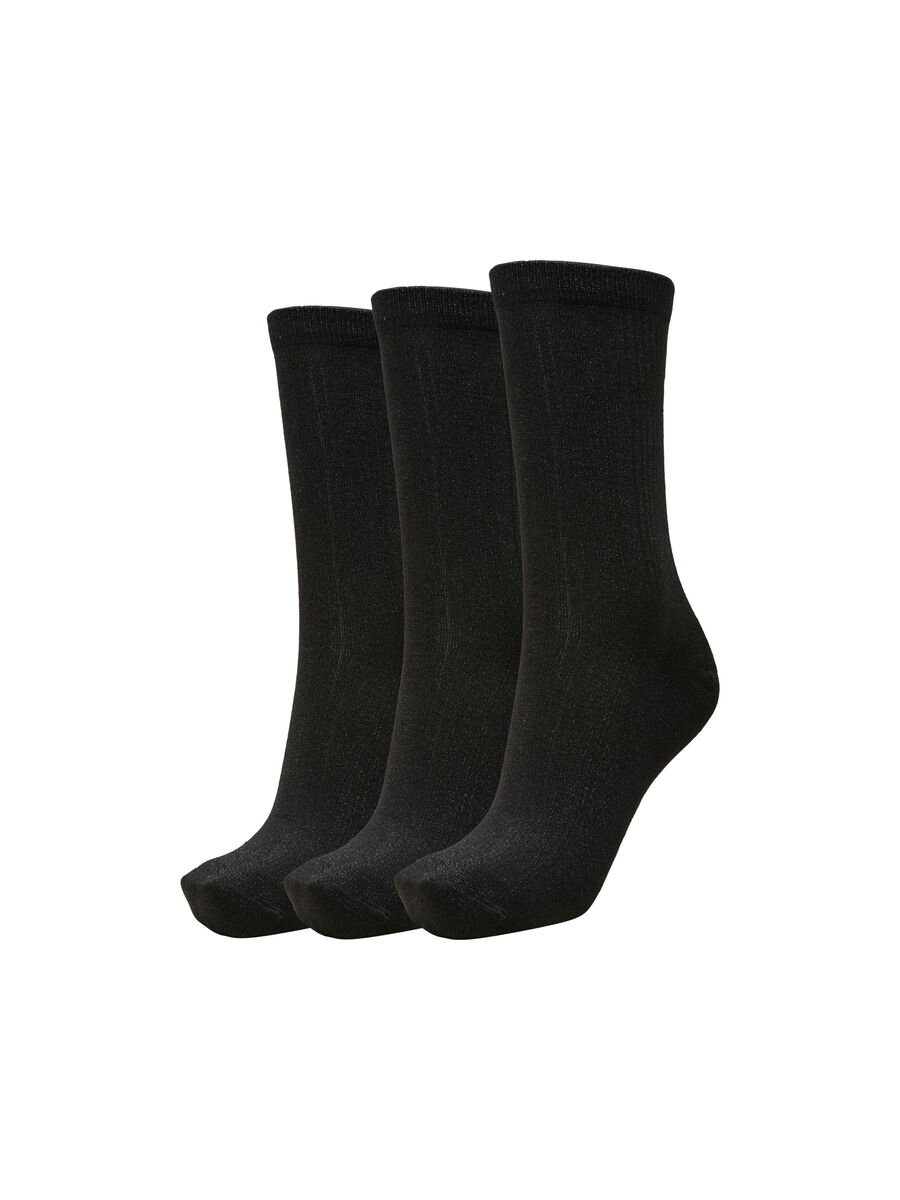 Selected 3-PACK - SOCKS, Black, highres - 16074992_Black_001.jpg