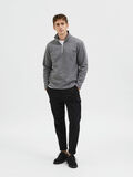 Selected ZIP UP FLEECE JUMPER, Medium Grey Melange, highres - 16086359_MediumGreyMelange_005.jpg