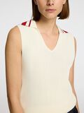 Selected V-NECK SLEEVELESS TOP, Birch, highres - 16099119_Birch_1216004_006.jpg