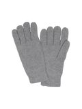 Selected RIBBED GLOVES, Dark Grey Melange, highres - 16075405_DarkGreyMelange_001.jpg