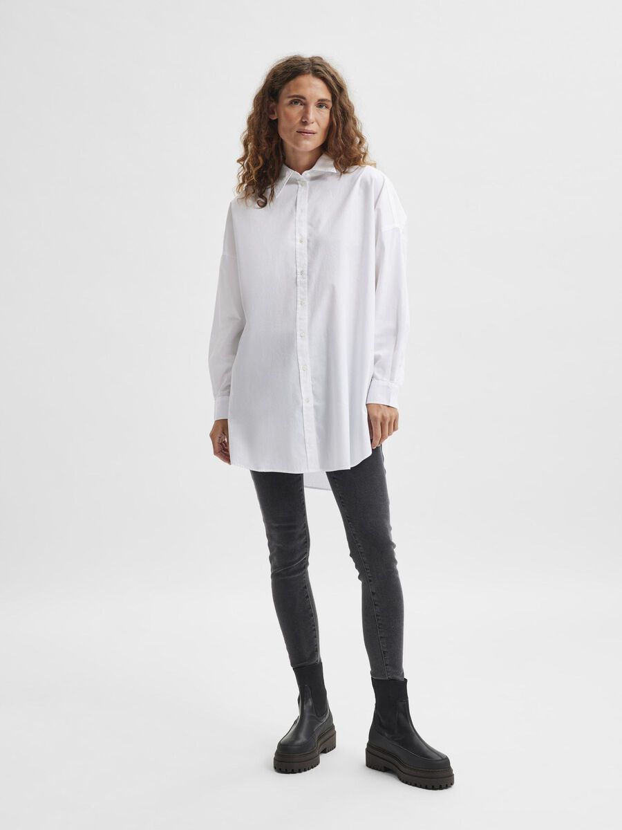 Selected OVERSIZED SHIRT, Bright White, highres - 16083273_BrightWhite_005.jpg