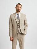 Selected SLIM FIT NOTCH LAPEL BLAZER, Sand, highres - 16078107_Sand_003.jpg