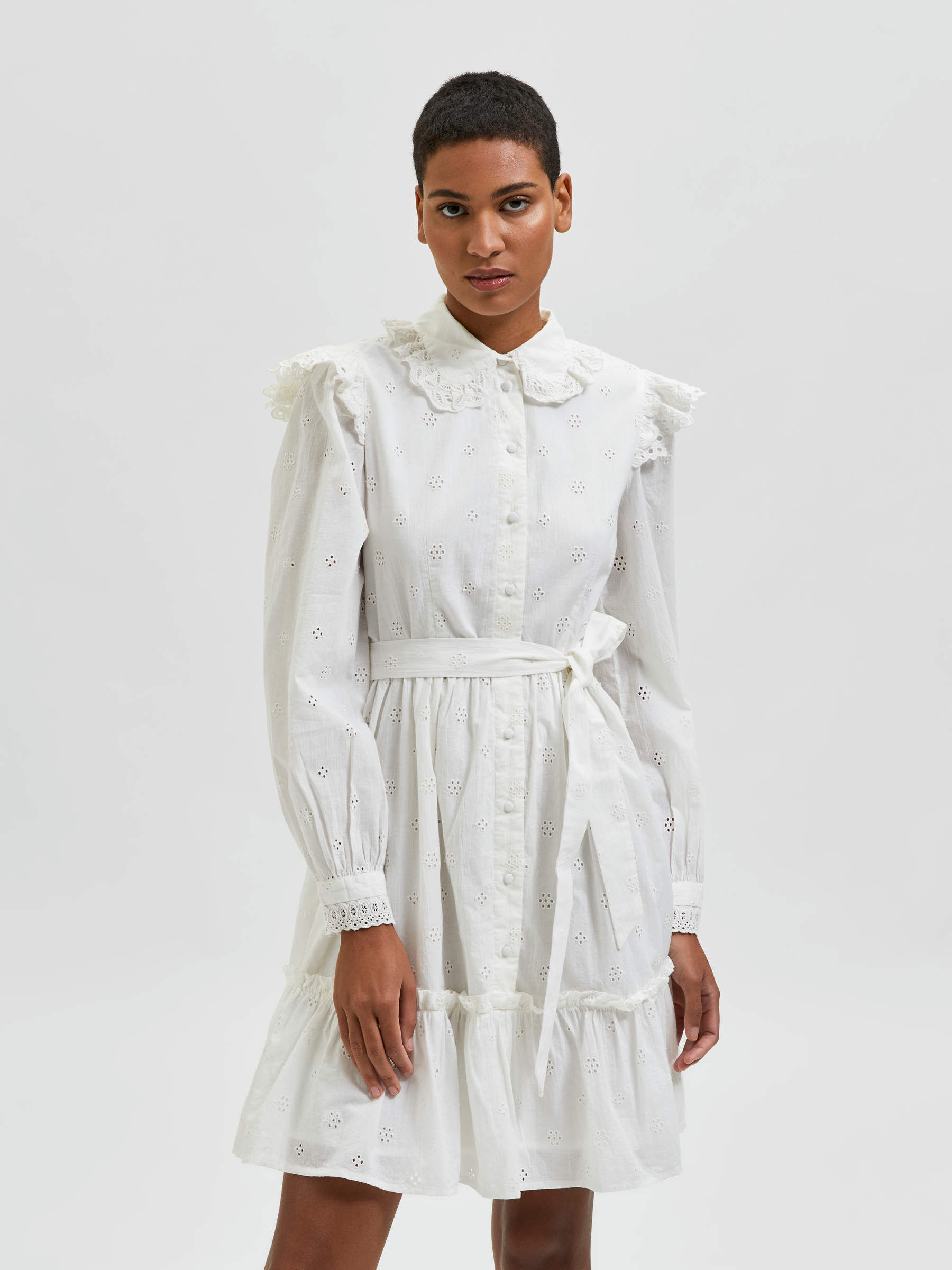 Selected femme blousejurk best sale