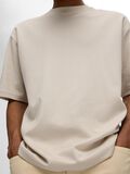 Selected LOOSE FIT T-SHIRT, Oatmeal, highres - 16094143_Oatmeal_006.jpg