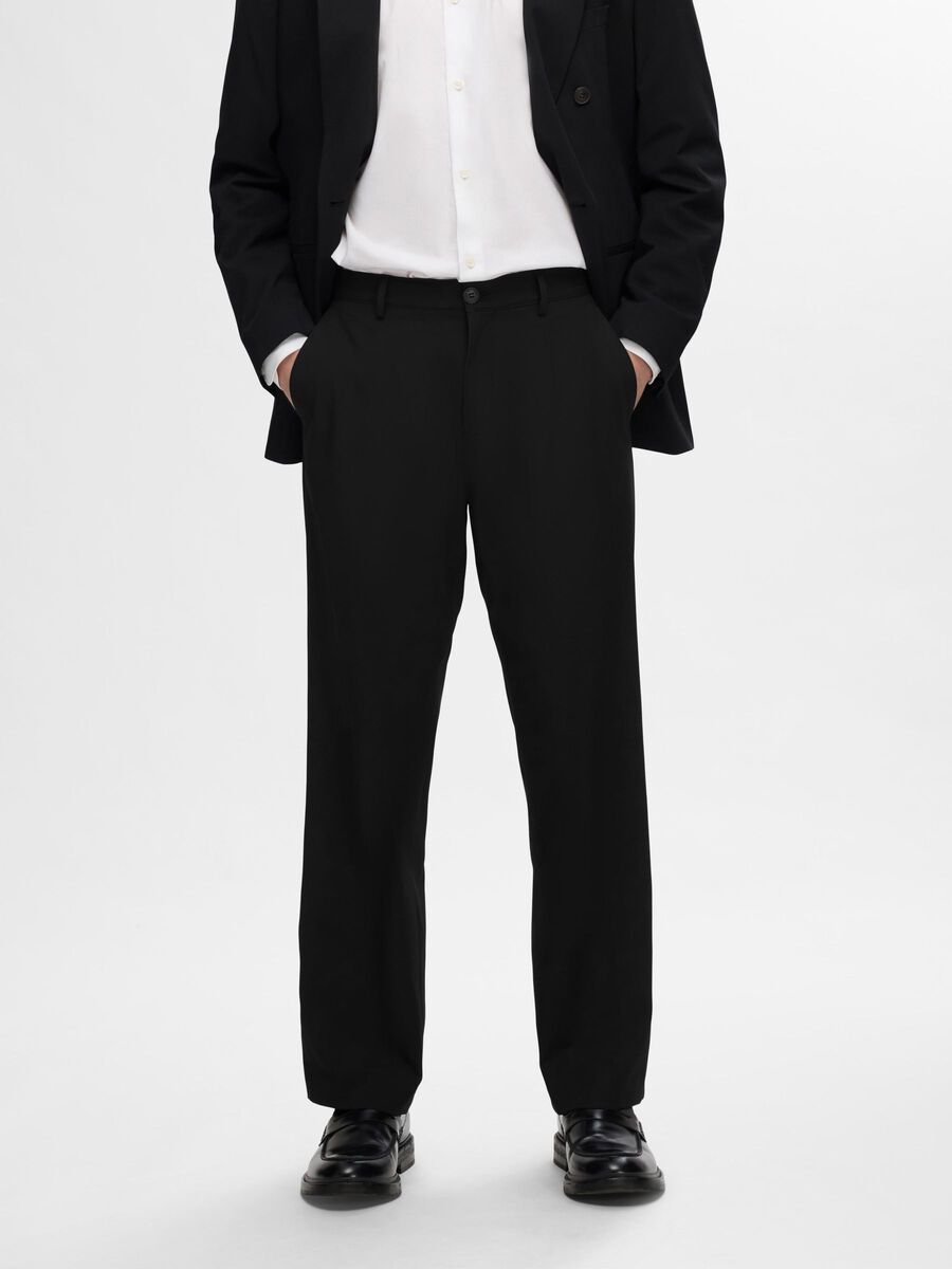 Selected LOOSE FIT HOSE, Black, highres - 16092595_Black_003.jpg