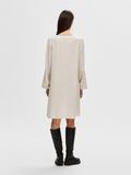 Selected VISCOSE BLEND MINI DRESS, Sandshell, highres - 16093188_Sandshell_004.jpg
