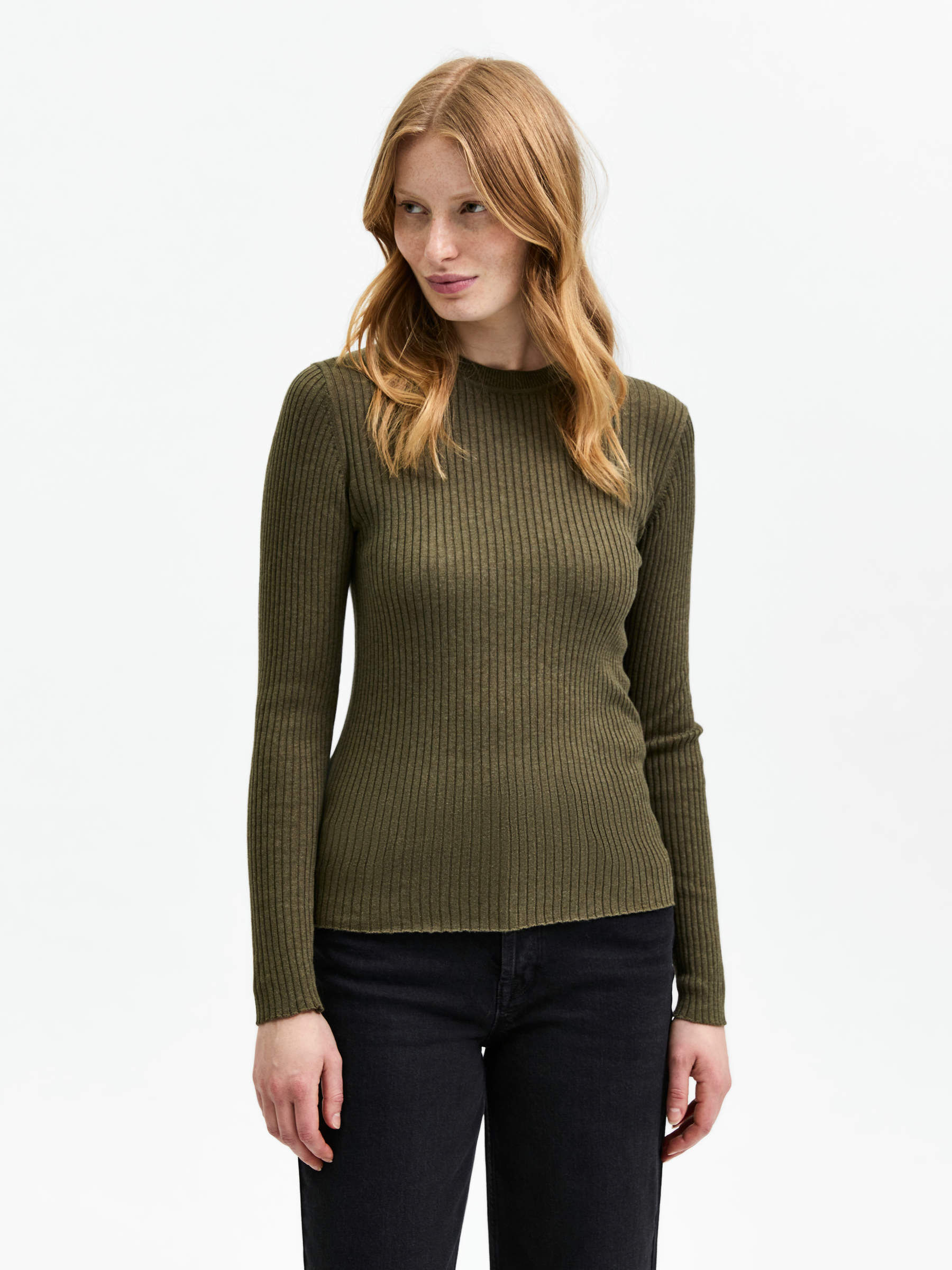 Selected femme 2025 trui groen