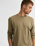 Selected RELAXED FIT LANGERMET T-SKJORTE, Aloe, highres - 16078605_Aloe_008.jpg