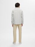 Selected TWILL OVERSHIRT, Egret, highres - 16094891_Egret_1126827_004.jpg