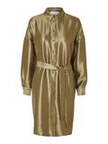 Selected METALLIC SHIRT DRESS, Gold Colour, highres - 16091940_GoldColour_001.jpg