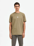 Selected EMBROIDERED T-SHIRT, Dark Olive, highres - 16085666_DarkOlive_949227_003.jpg