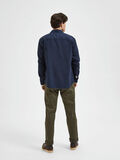 Selected VÆVET OVERSHIRT, Navy Blazer, highres - 16087822_NavyBlazer_985693_004.jpg