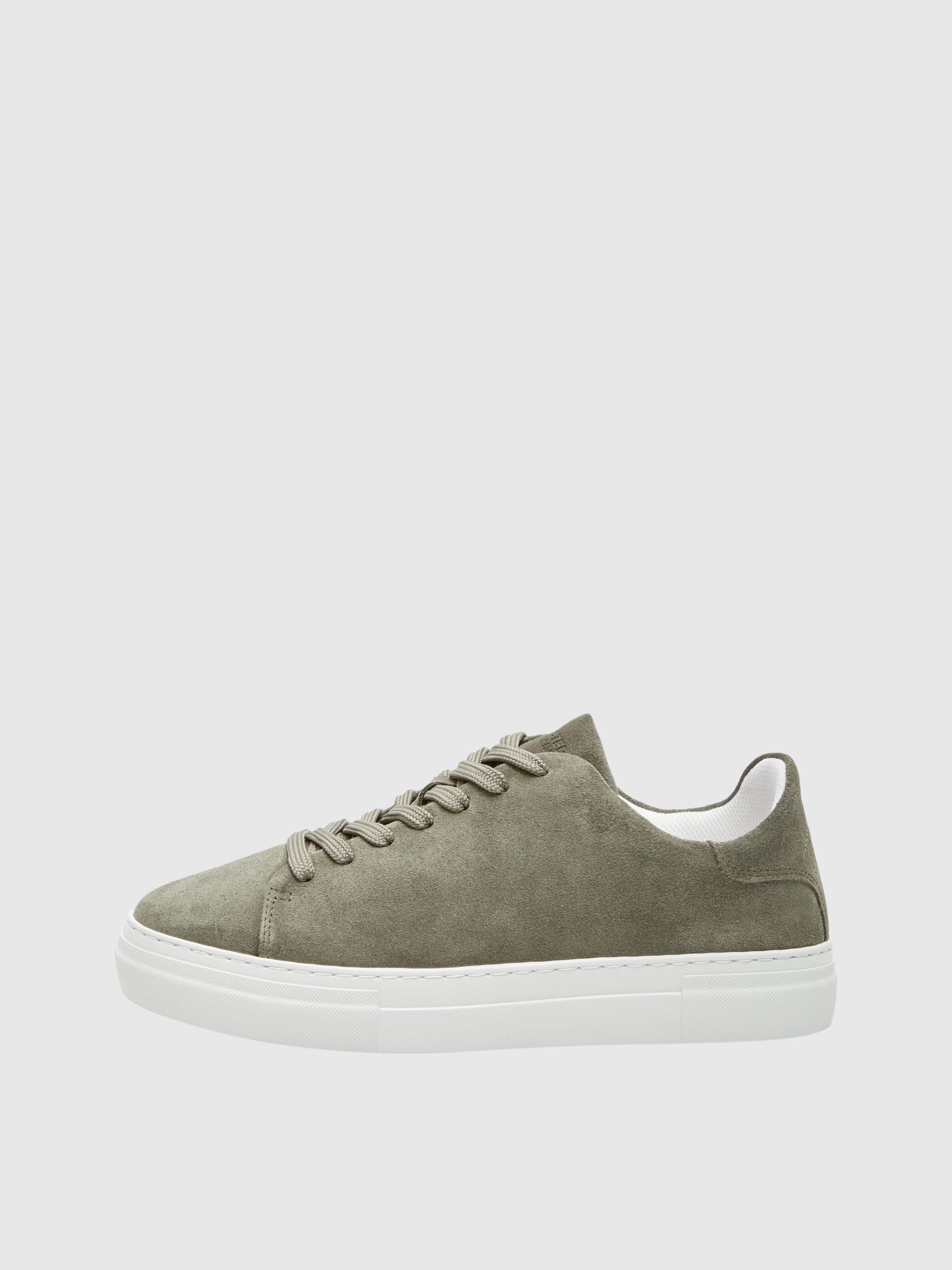 Selected homme outlet suede trainers