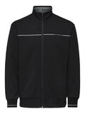 Selected AJUSTE REGULAR TEJIDO INTERLOCK SUDADERA, Black, highres - 16081153_Black_001.jpg