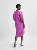 Selected SUEDE LEATHER PUFF SLEEVE DRESS, Rose Violet, highres - 16078919_RoseViolet_004.jpg