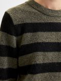 Selected STRIPED KNITTED PULLOVER, Black, highres - 16080457_Black_874415_006.jpg