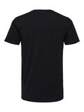 Selected MANCHES COURTES T-SHIRT, Black, highres - 16073457_Black_002.jpg