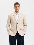 Selected SINGLE BREASTED SLIM-FIT BLAZER, Sand, highres - 16094544_Sand_003.jpg