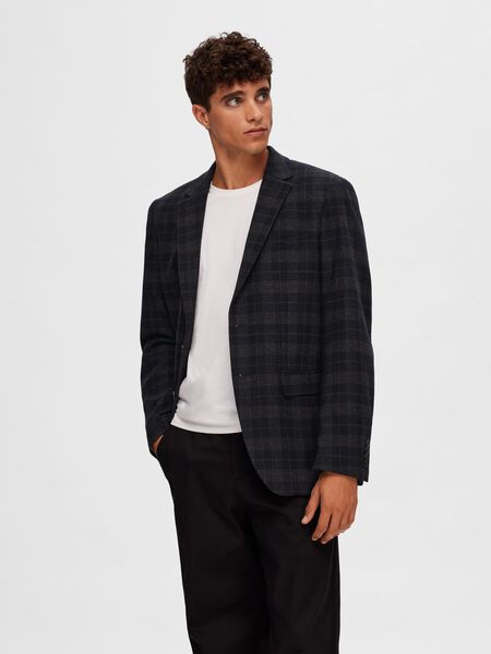 Selected LAINE MÉLANGÉE BLAZER, Navy Blazer, highres - 16090366_NavyBlazer_1043109_003.jpg