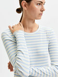 Selected T-SHIRT  Z DŁUGIM RĘKAWEM, Cashmere Blue, highres - 16078946_CashmereBlue_841417_006.jpg