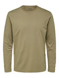 Selected RELAXED FIT 200G LONG-SLEEVED T-SHIRT, Aloe, highres - 16078605_Aloe_001.jpg