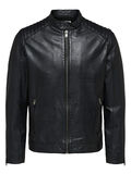 Selected GIACCA IN PELLE, Black, highres - 16067130_Black_001.jpg