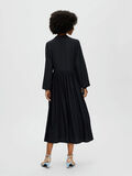 Selected LONG SLEEVED SHIRT DRESS, Black, highres - 16090512_Black_004.jpg