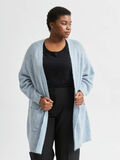 Selected ÅBEN FRONT - STRIKKET CARDIGAN, Cashmere Blue, highres - 16077743_CashmereBlue_003.jpg