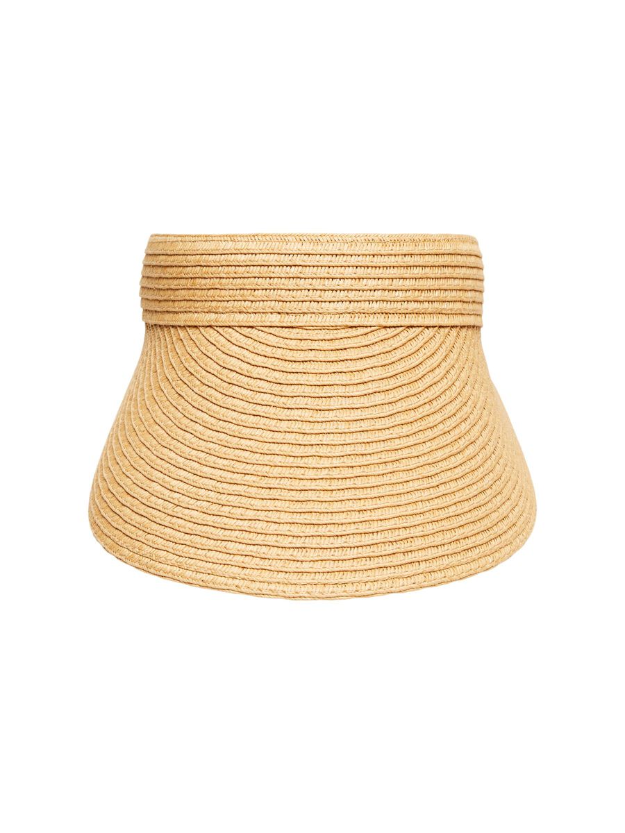 Selected STROH SONNENSCHILD VISOR, Beige, highres - 16079981_Beige_001.jpg