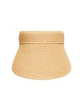 Selected VISIÈRE EN PAILLE CHAPEAU, Beige, highres - 16079981_Beige_001.jpg