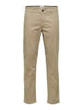 Selected 196 STRAIGHT FIT FLEX CHINO, Greige, highres - 16074057_Greige_001.jpg