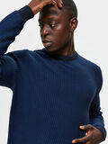 Selected ORGANIC COTTON - JUMPER, Estate Blue, highres - 16072000_EstateBlue_813064_008.jpg