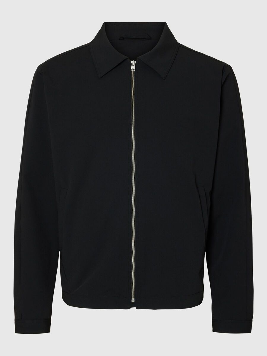 Selected HABILLÉ AJUSTÉ VESTE, Black, highres - 16089950_Black_001.jpg