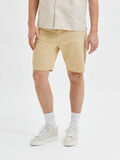 Selected COUPE LARGE SHORTS EN JEAN, Sand, highres - 16084040_Sand_003.jpg
