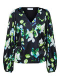 Selected GEBLOEMD TOP, Black, highres - 16087679_Black_985383_001.jpg