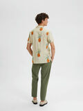 Selected TROPIC PRINT CUBAN COLLAR SHIRT, Pale Banana, highres - 16084699_PaleBanana_932000_004.jpg