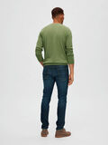 Selected MANCHES LONGUES PULL EN MAILLE, Vineyard Green, highres - 16074682_VineyardGreen_778122_004.jpg