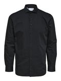 Selected MANCHES LONGUES CHEMISE, Black, highres - 16081385_Black_001.jpg