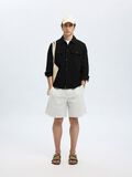 Selected LONG SLEEVED OVERSHIRT, Black, highres - 16099821_Black_008.jpg