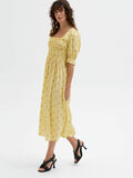 Selected FLORALE ROBE MI-LONGUE, Lemon Meringue, highres - 16084711_LemonMeringue_932540_008.jpg