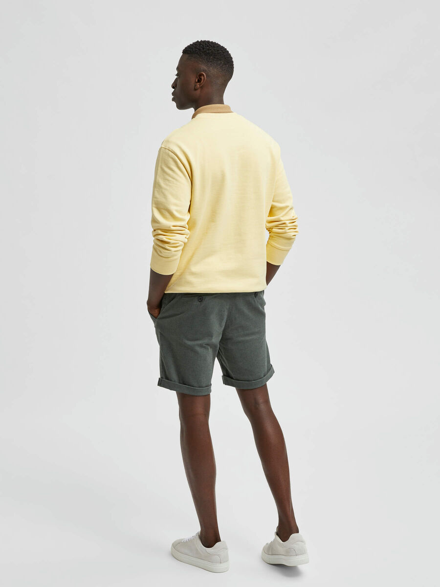 Selected COMFORT FIT SHORTS, Agave Green, highres - 16083843_AgaveGreen_919435_004.jpg